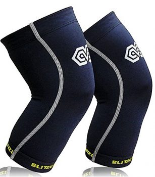 Blitzu POWER+ Knee Compression Sleeves