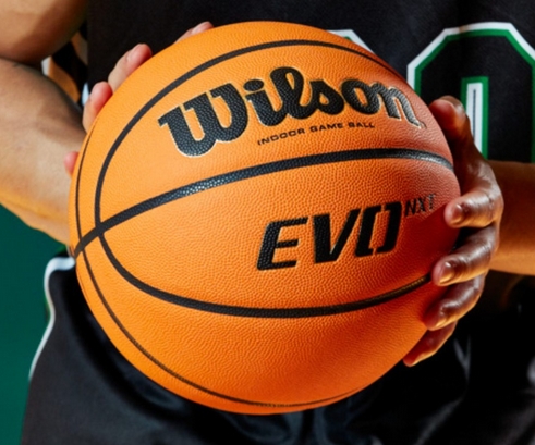 EVO NEXT GAME Wilson Basketball Material Composed of Granulated Interior Use 
