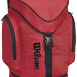 red wilson evolution backpack